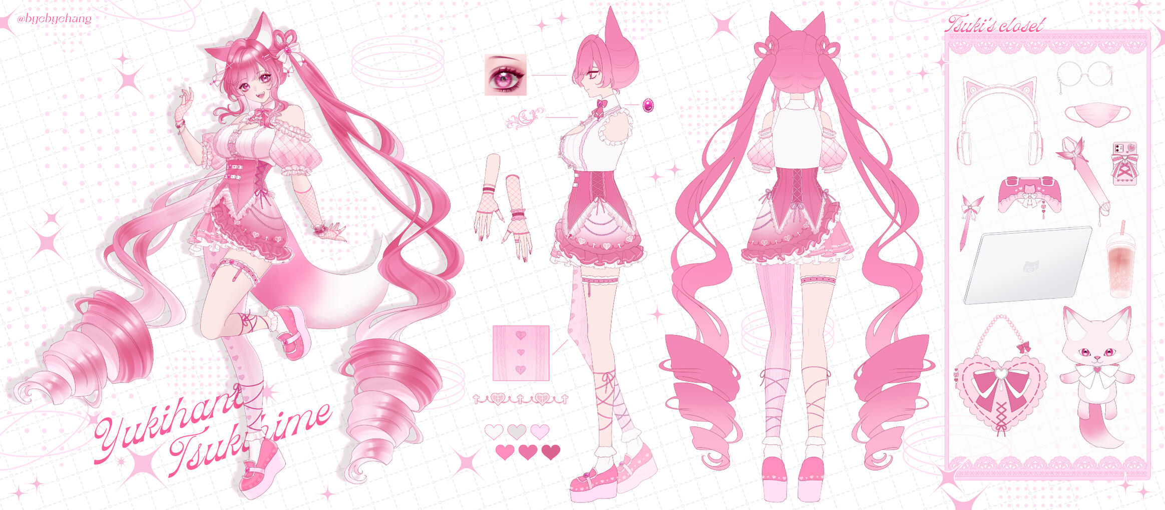 Model 3.0: Jirakei Tsukihime - V2_Pink