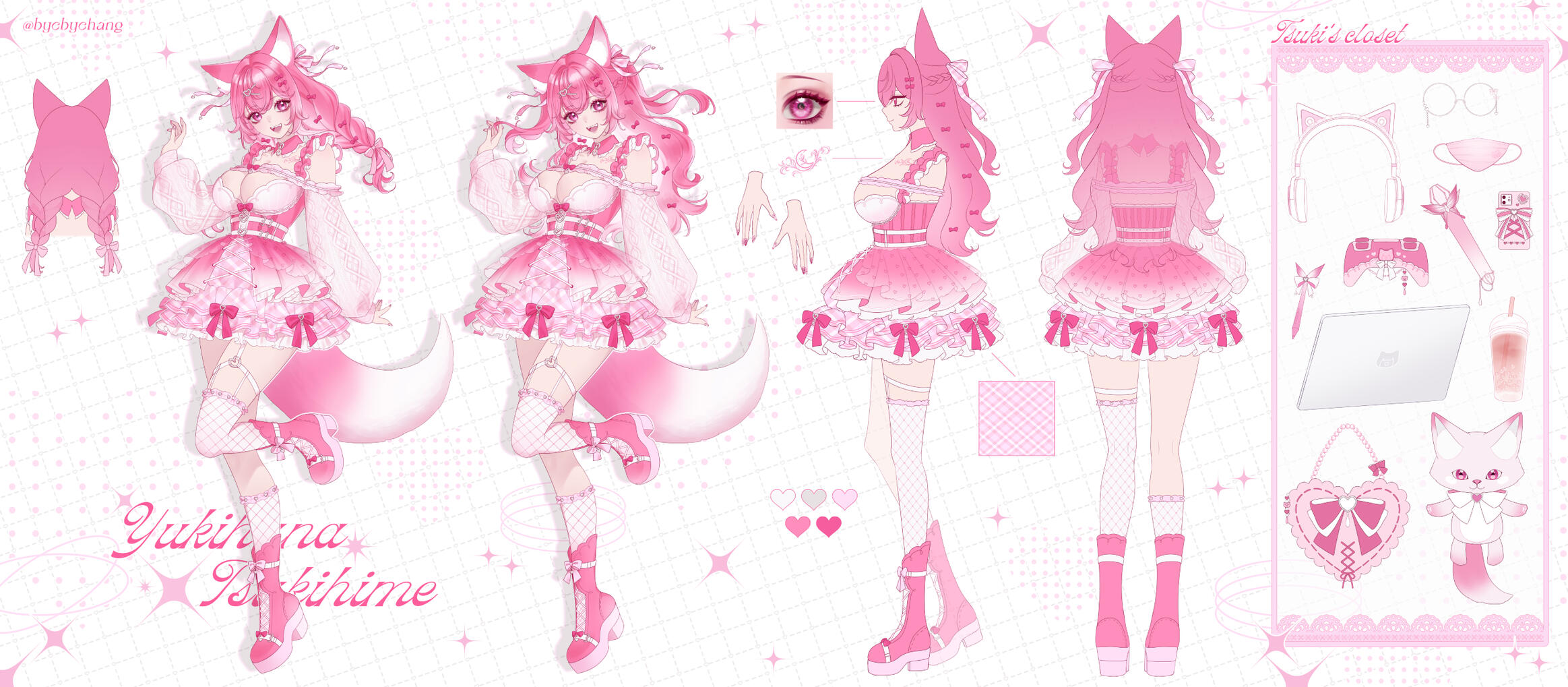 Model 3.0: Jirakei Tsukihime - V1_Pink